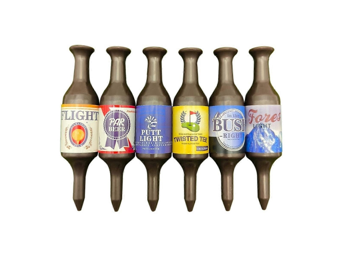 tees de golfe com garrafas de cerveja para Golfare.pa Slowmoose