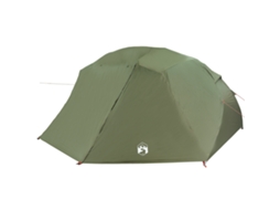 Conjunto 1 Tenda De Pesca Vidaxl Verde Poliéster (514 X 465 X 187 Cm)