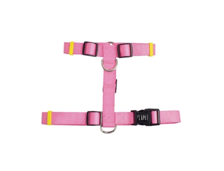 Peitoral para cães 20 mm 32-50 cm M Rosa