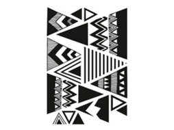 Adesivo Geométrico Parede Removível Quarto Decorativo