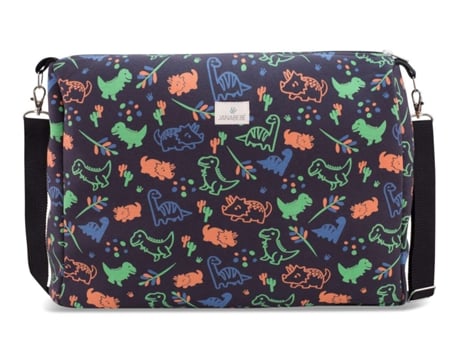 Bolso Compacto com Ancoradouros JYOKO para Cadeira de Passeio Happy Dino Cinzento