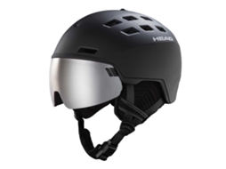 HEAD Capacete Radar Visor Preto M-L / Silver-Red/CAT2