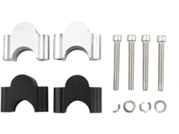 Adaptador de Elevação Guidão Motocicleta 22/28mm Kit Universal para Guidões Elevadores Suporte Elevador É
