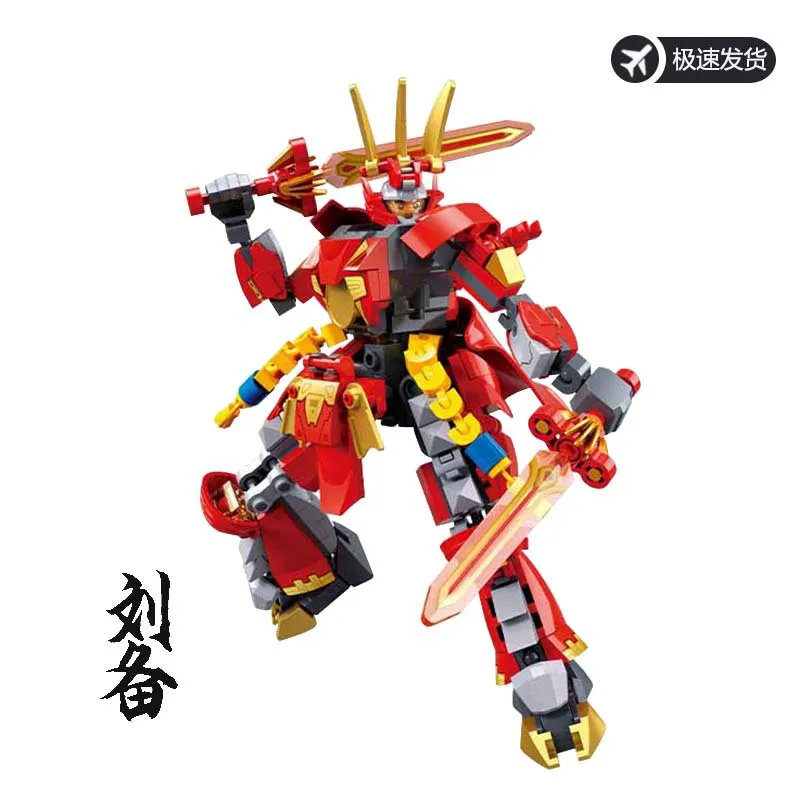 Conjunto De Blocos De Montar Mech Robot Warrior