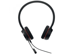 Jabra Evolve 20 Usb-C Ms Stereo Auscultadores Fita de Cabeça Usb Type-C Preto
