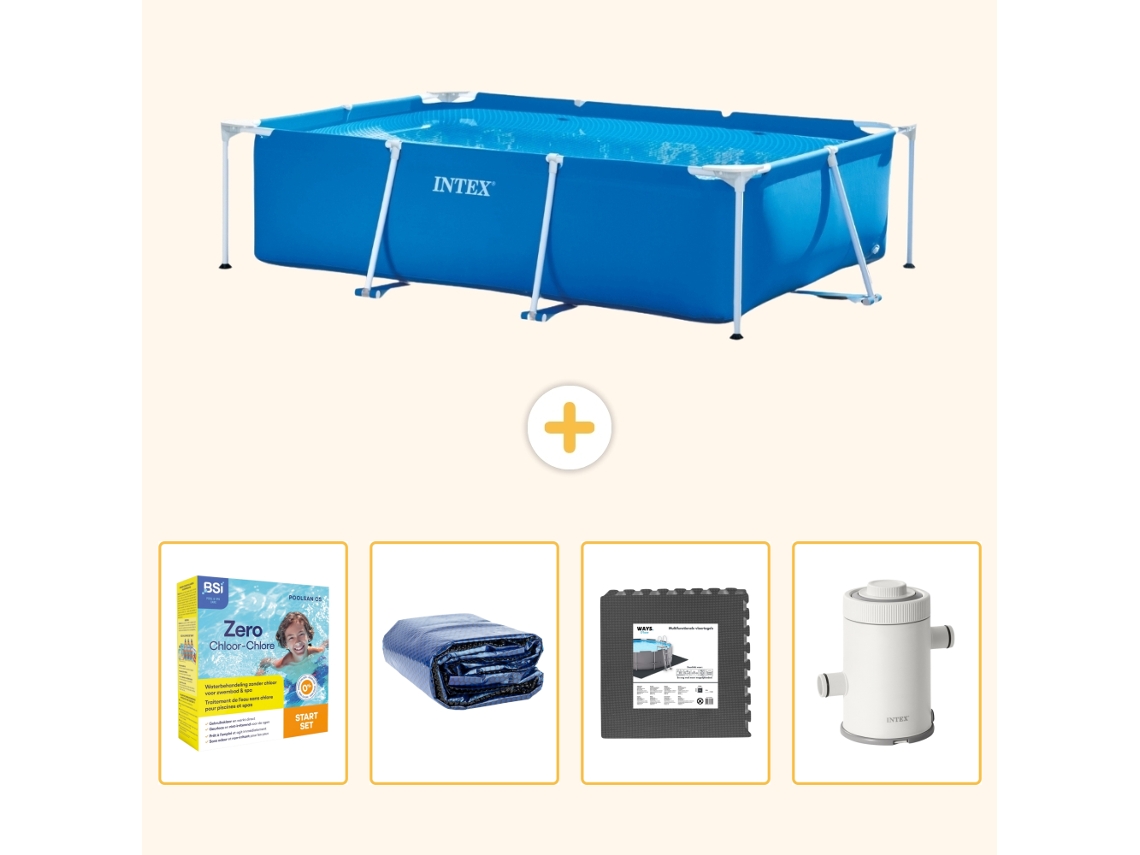 Intex Piscina Easy Set Redonda - Caranguejo - 183x51 Cm - 5-peças S111