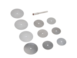 Conjunto de 11 ferramentas de corte duráveis para PVC, plástico e metal com acessórios substituíveis.