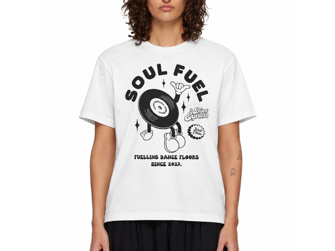 Rockinstone Soul Fuel - The Disco Express The Disco Express T-shirt Unique Designer Style