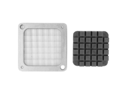 Fatiador de batatas manual em aço inoxidável para cortar batatas, pepinos, berinjelas e cenouras LAXISCREED (12mm)