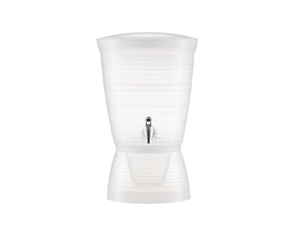 Dispensador De Bebidas Semitransparente Succebuy De 10 Litros Com Torneira Para Eventos