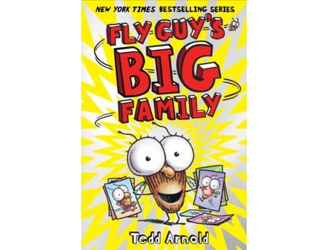 Livro Fly Guys Big Family de Tedd Arnold (Inglês)