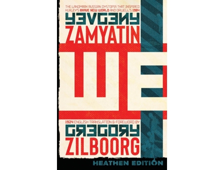 Livro WE de Yevgeny Zamyatin (Inglês)