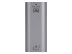 Adaptador de Porta de Rede Type c Fêmea CHABERLU, Gigabit, em liga de alumínio, para Windows, Android