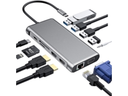 Adaptador Tipo C com 12 Estações de Acoplamento STELASPLEN