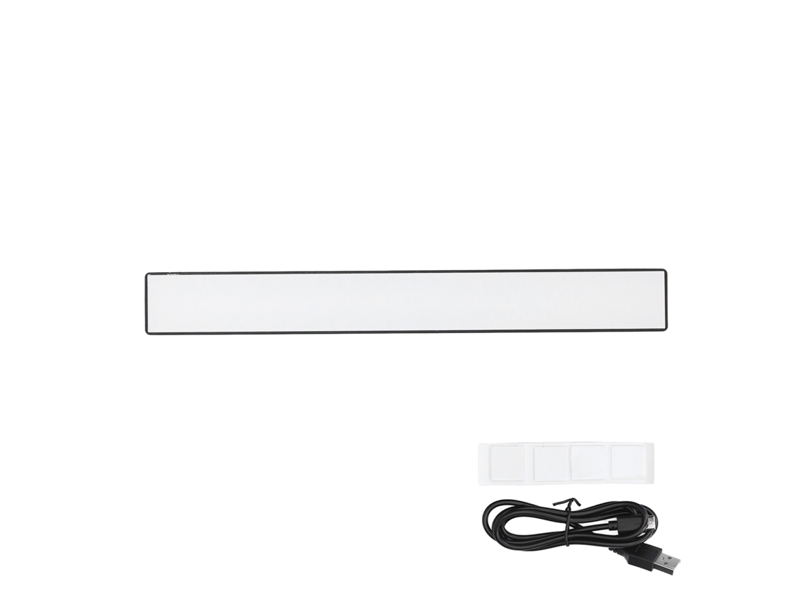 Luz de ritmo musical RGB com controle por som e app Bluetooth, luz ambiente LED portátil | S/MARCA