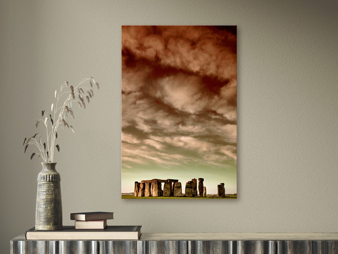 Quadro ARTGEIST Clouds Over Stonehenge (1 Part) Vertical (60x90)