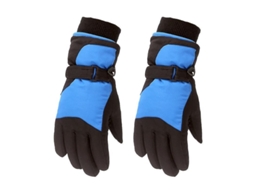2026 guantes de Esquí Infantis Impermeáveis Antideslizantes para Inverno com Fecho Ajustável e Capuz Antivento