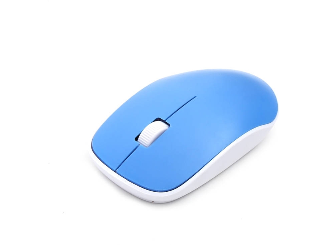 Rato OMEGA OM0420WBL (Wireless - Casual - 1200 dpi - Azul)