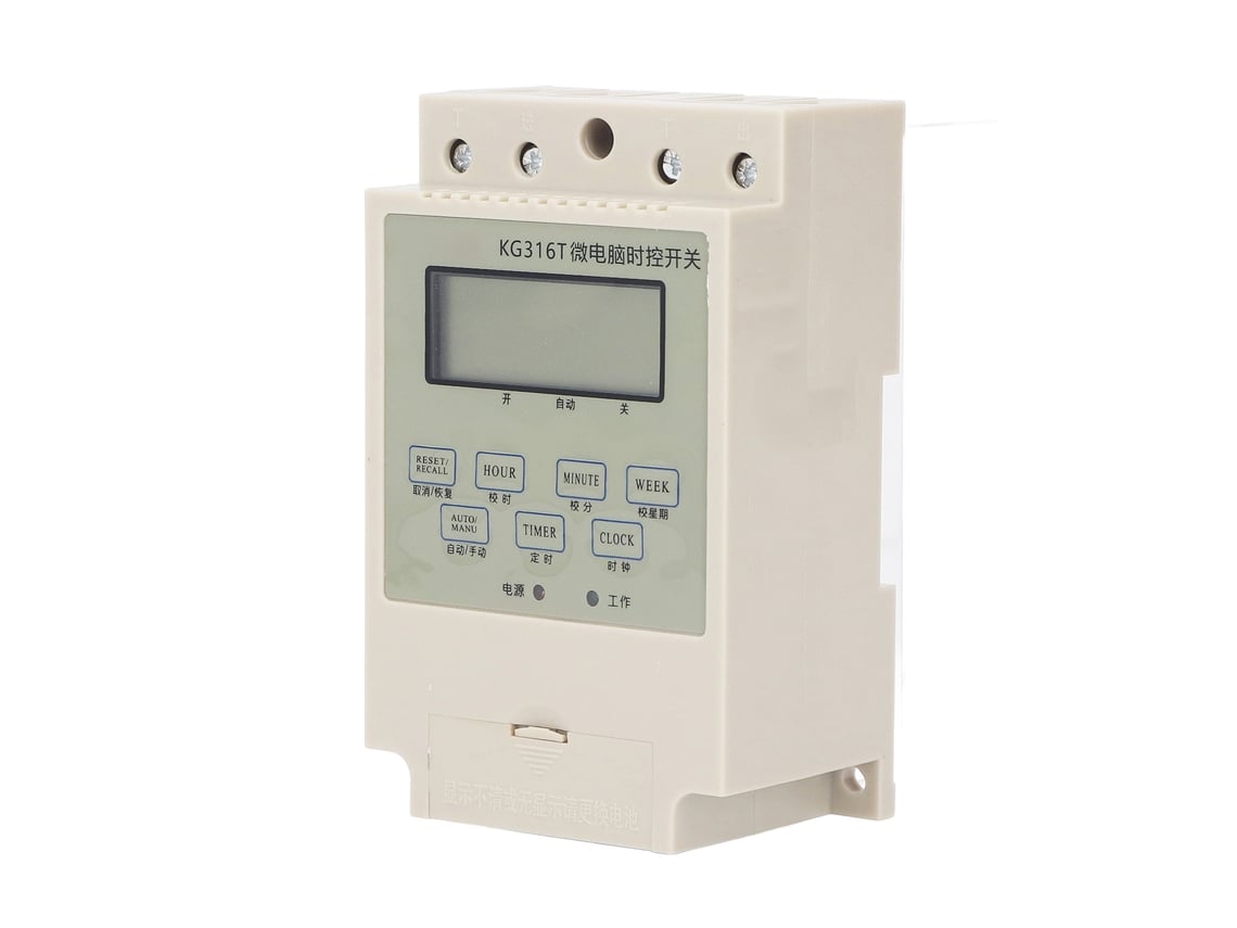 Controlador de Tempo AQUAFORGE, digital, com capacitor, para trilho