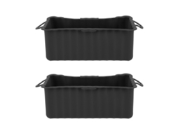 2pcs Panela Silicone Grease Blackstone Reutilizável