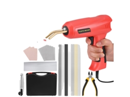 Máquina De Solda Plástica, Aquecimento Rápido, Kit De Reparo Versátil, Vermelho