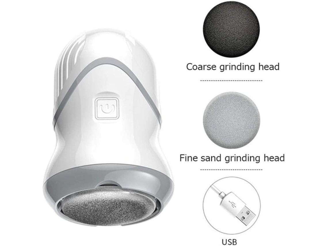 RYI) Cuidados com os pés elétricos, ferramenta de pedicure elétrica para pés Dea. -SLOWMOOSE