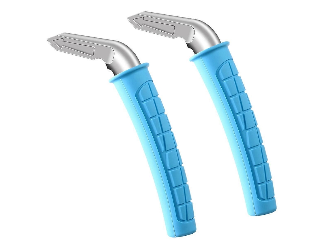 Lurelia Pegas Portáteis Para Porta De Veículo, Pack 2, Azul