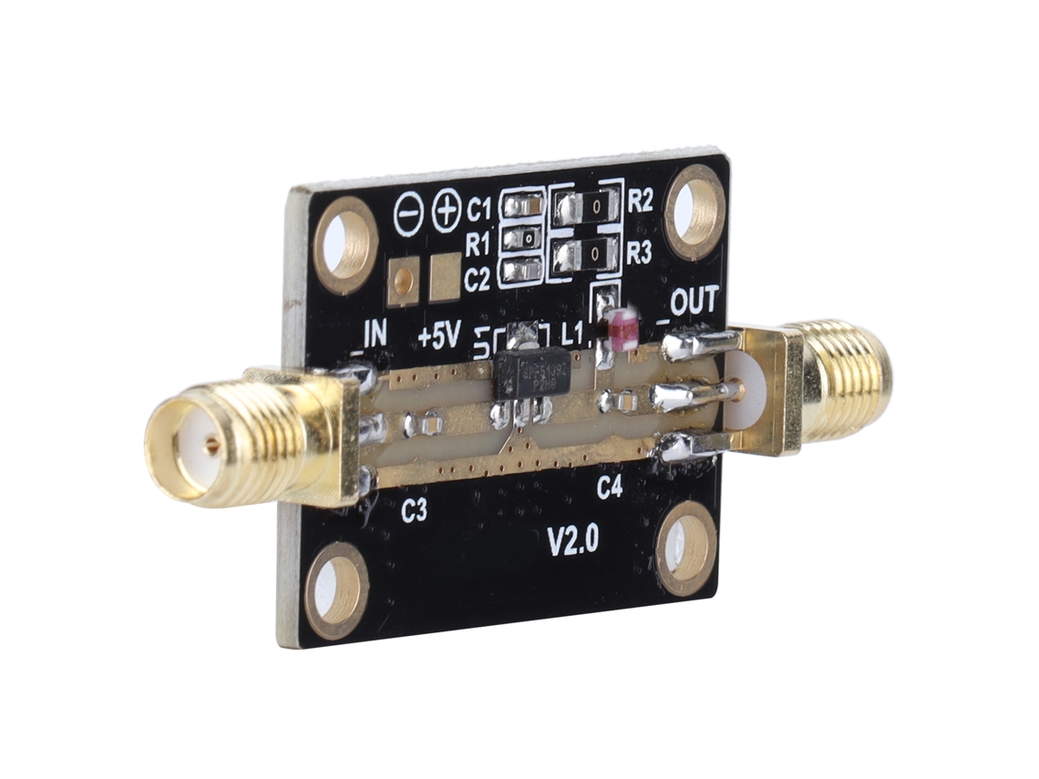 Amplificador Rf De Banda Larga Laxiscreed Com Alto Ganho E Baixo Ruído Para Transmissão Eficiente