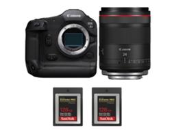 Eos R1 + Rf 24mm F/1.4 L Vcm + 2 Sandisk 128gb Extreme Pro Cfexpress Type B + Ebook “20 Dicas para Fotos Que Impressionam” CANON