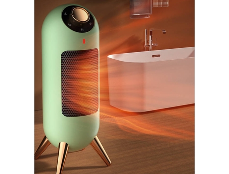Aquecedor Elétrico TRUMSHOP para uso Doméstico Portátil Verde