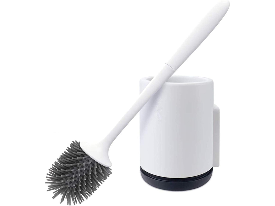 Escova Sanitária AQUAFORGE com Suporte de Silicone para Limpeza