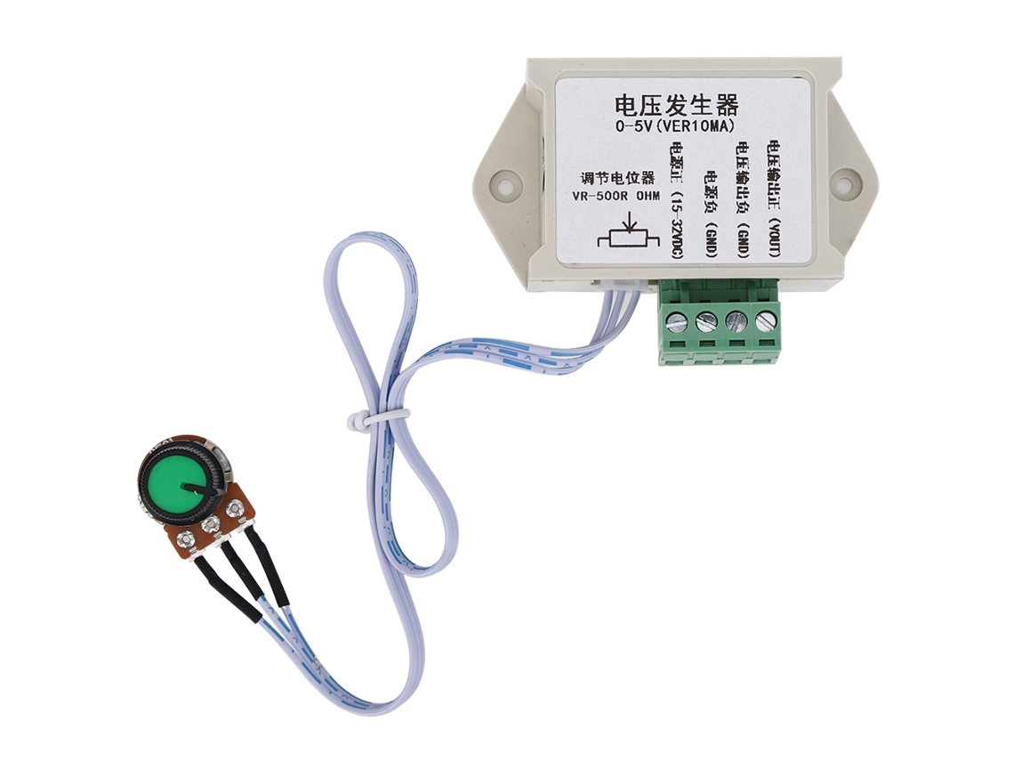Laxiscreed Potenciômetro Regulador De Tensão Ajustável 0-5vdc Para Controle Industrial Plc