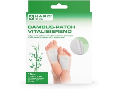 Patch De Detox Haro 80 X 60 Mm Adesivo Efeito Refrescante 10 Peças