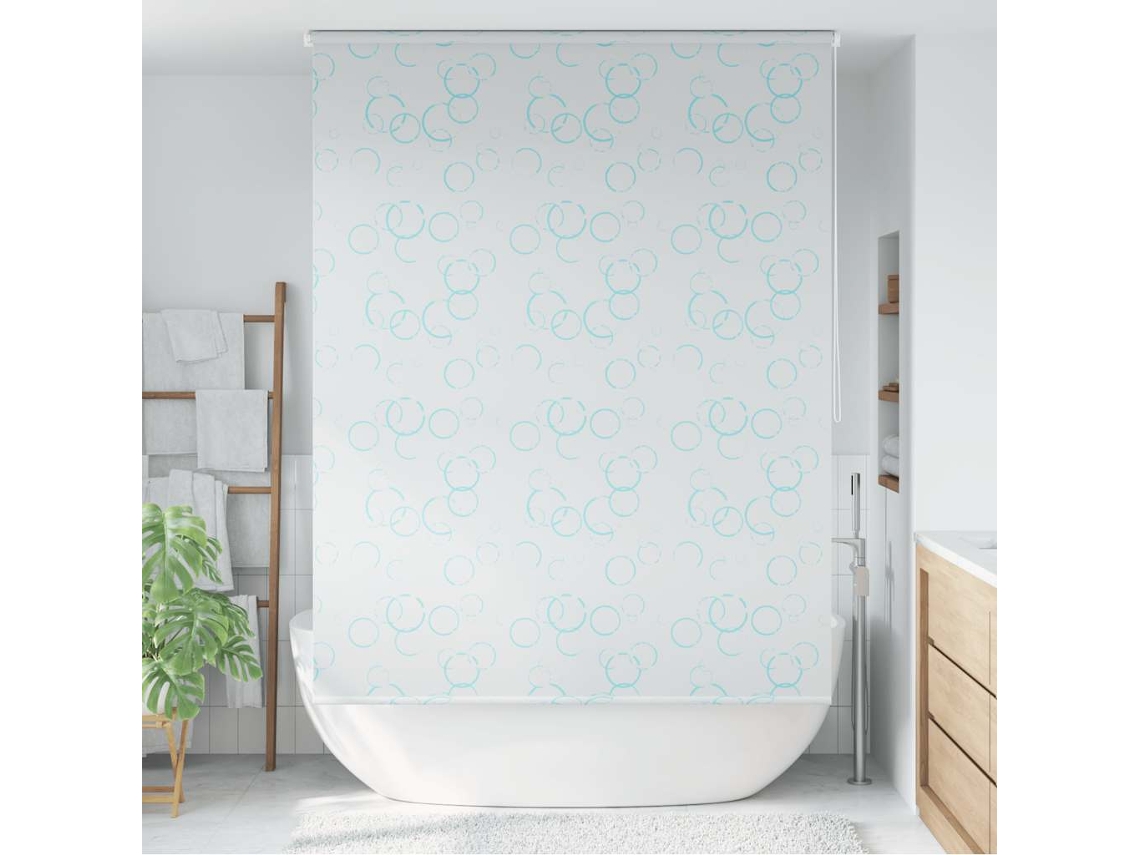 Vidaxl Estore De Rolo Para O Duche 160x240 Cm Bolhas