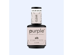 Aib Acrygel em frasco transparente roxo