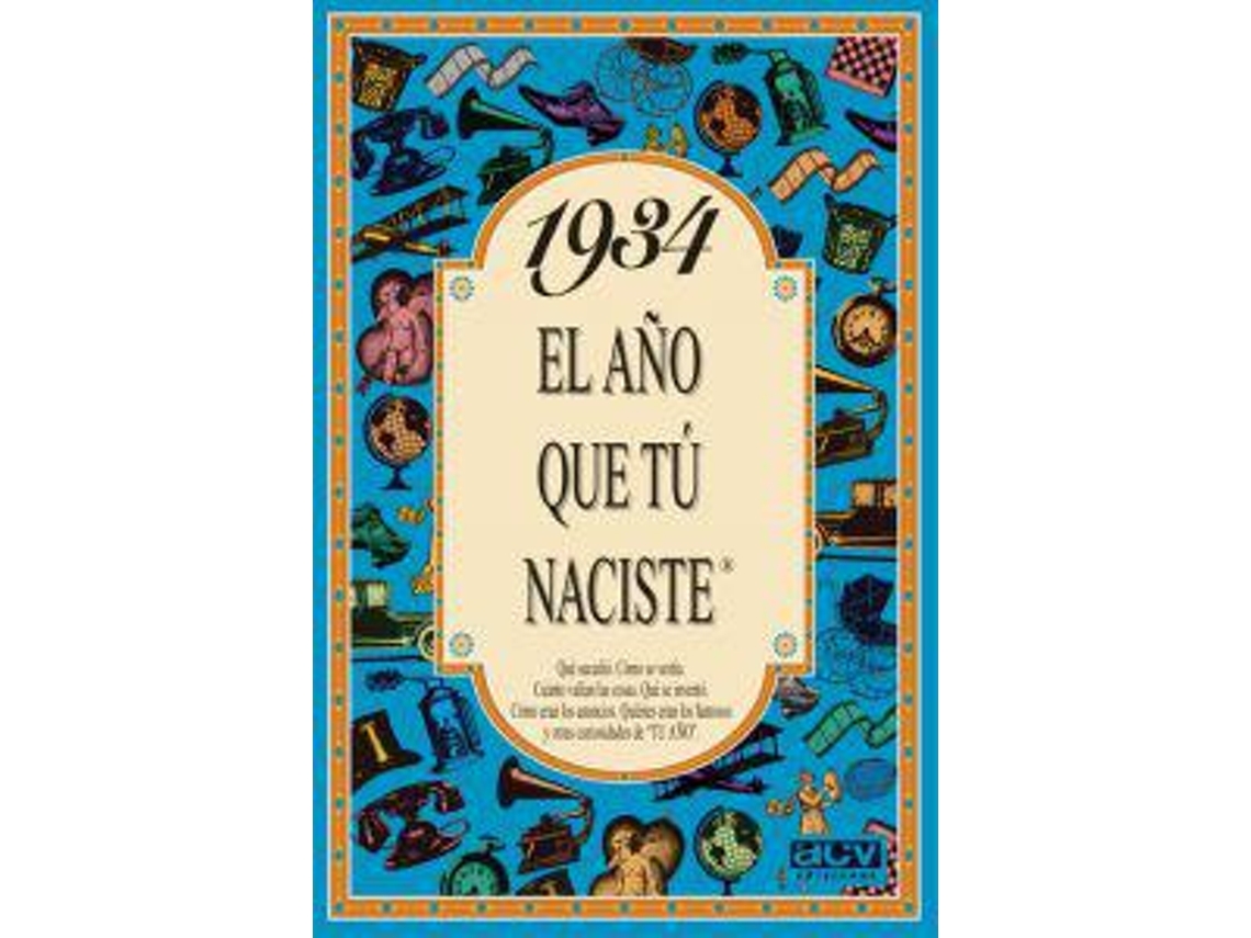 Livro 1934 El año que tú naciste de Rosa Collado Bascompte (Espanhol)