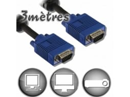 Cabo VGA LINEAIRE Hd15 3 M