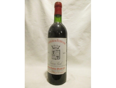 Vinho Tinto CHÂTEAU DE FERRAND 1979 (75 cl - 1 unidade)