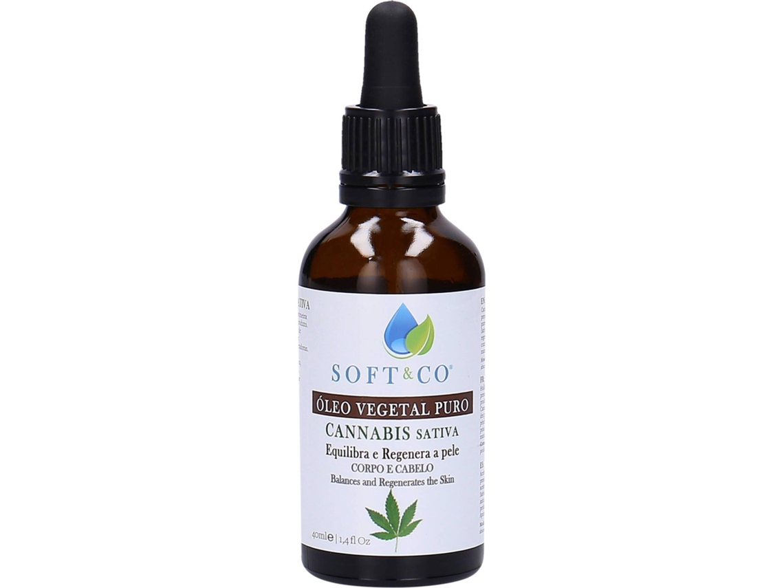 Óleo Vegetal Puro de Cannabis Sativa SOFT&CO