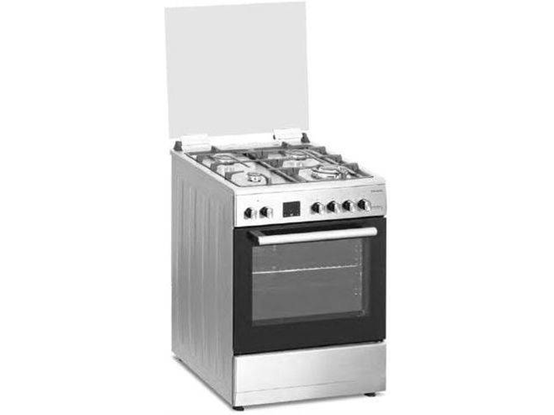 Fogão TAURUS CIGE4FIXMF (60 L - Gás Butano  - Inox)
