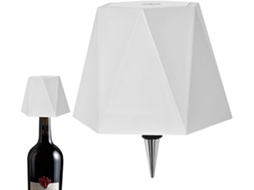 Luminária Genérica Em Formato De Garrafa Com Cúpula Led, 3 Cores, Sem Fio