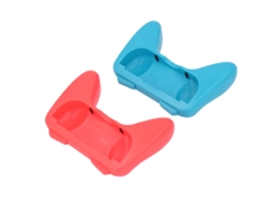 Aetheria alças Ergonomicas para Joy Con com Controle Preciso e Resistente Ao Suor Vermelho+azul