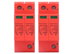 Peças Dispositivos Protector Spd 2p 40ka Arrester Fotovoltaico Dc Fxd1‑pv40
