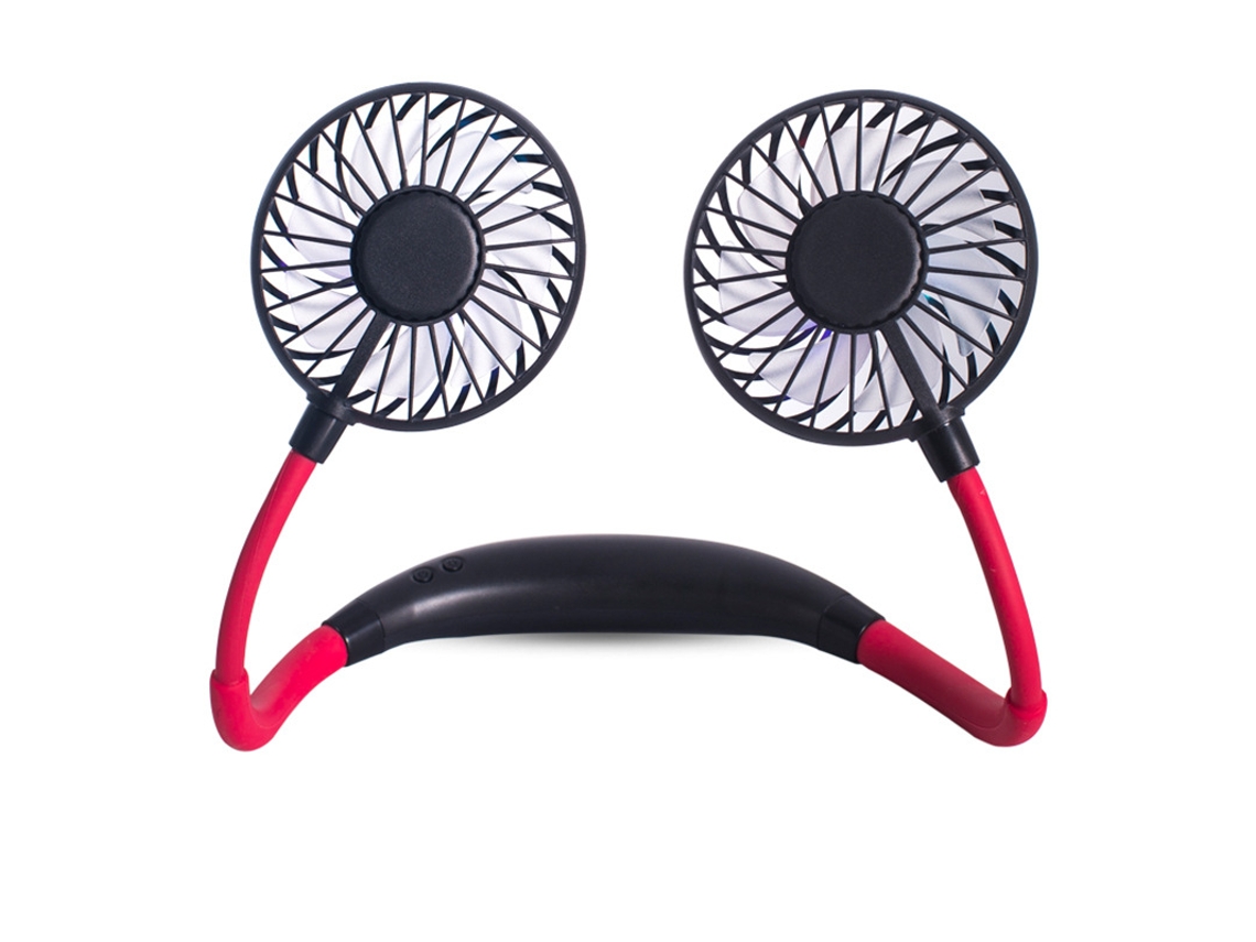 Ventilador RAMPOW de Pescoço Portátil com Luz Noturna