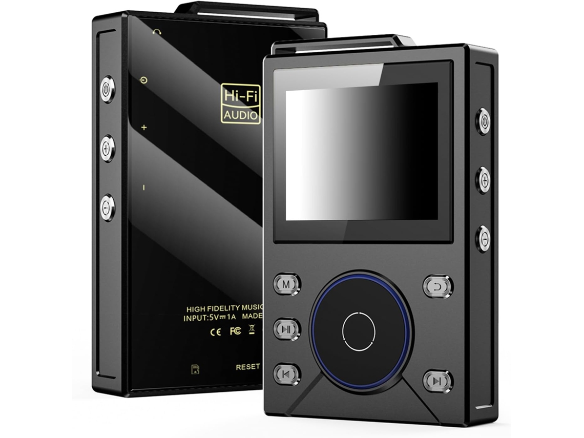 Leitor De Mp3 Hifi Sem Perdas Com Bluetooth (preto)