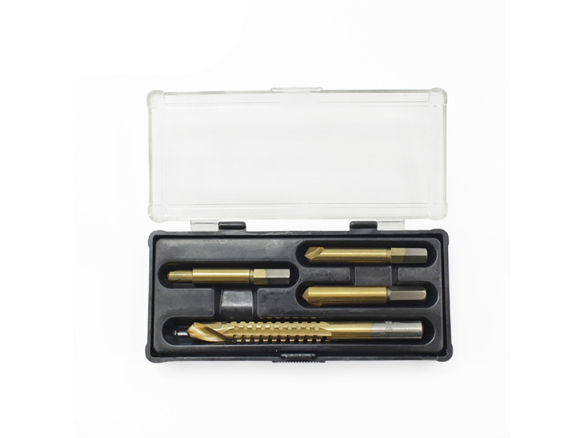 Conjunto De Extractores De Parafusos De Aço Para Remover Brocas Quebradas E Parafusos Desgastados
