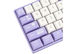 Teclado Mecânico Gamer Com Fio De 68 Teclas