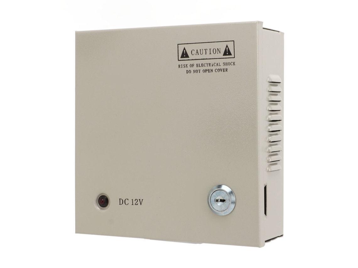 Laxiscreed Caixa De Alimentação Para Câmeras Cctv 12v 4 Canais De Distribuição De Energia