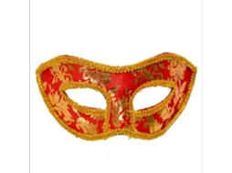 KOFIHETY Vestido De Olho De Bola Baile Festa Halloween Máscara Homem Traje Decoração (vermelho)
