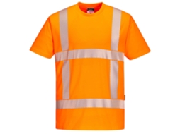 Camiseta De Alta Visibilidade Rws Perfeita Para Trabalho Ao Ar Livre / Laranja / M Portwest